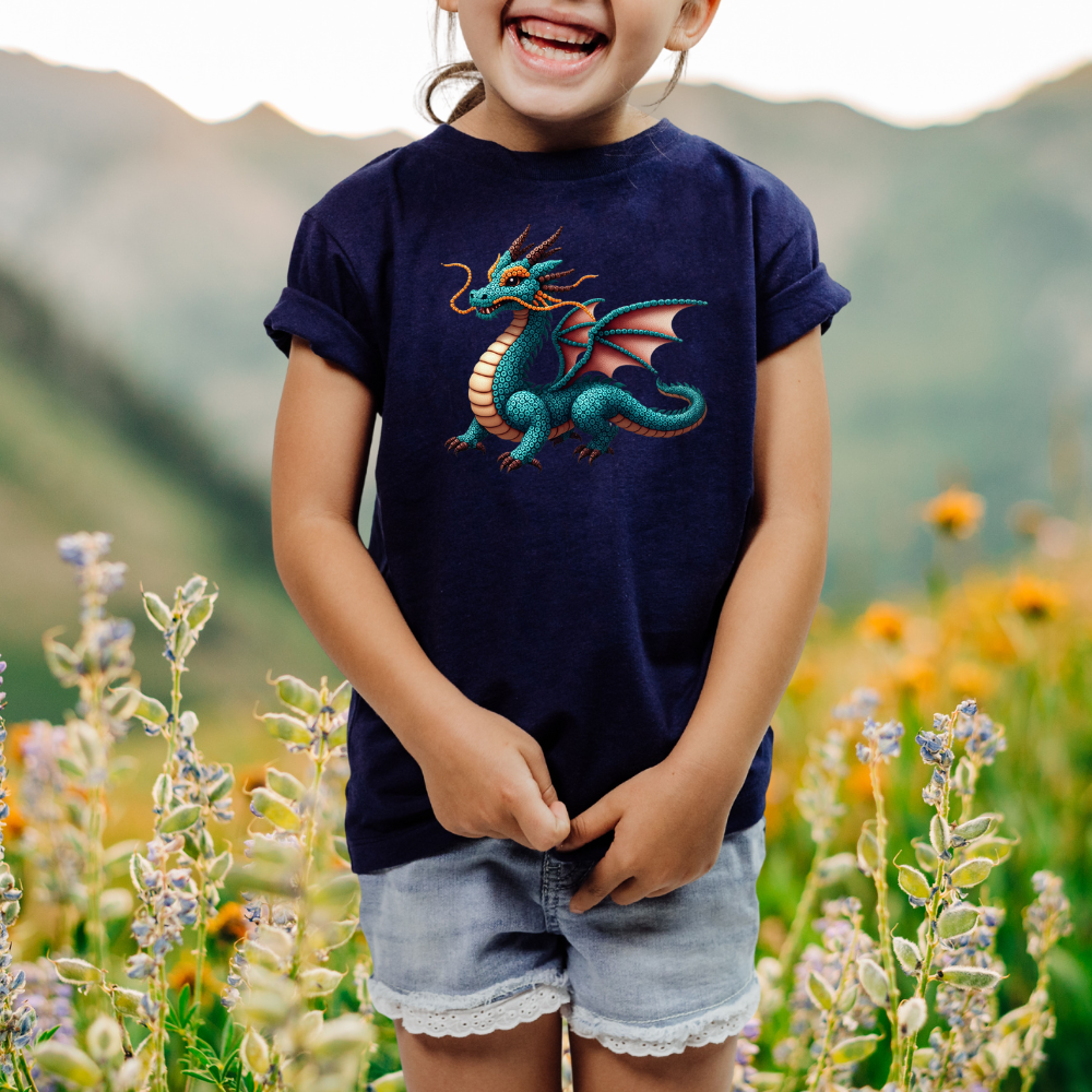 Mystic Dragon "Beaded Print" Youth T-Shirt