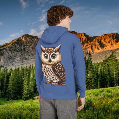 Wise Owl "Beaded Print" Hoodie