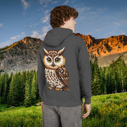 Wise Owl "Beaded Print" Hoodie