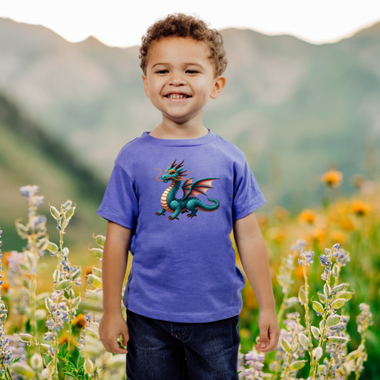Mystic Dragon "Beaded Print" Toddler T-Shirt