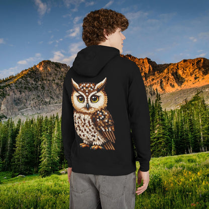 Wise Owl "Beaded Print" Hoodie