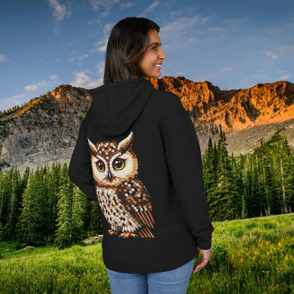 Wise Owl "Beaded Print" Hoodie