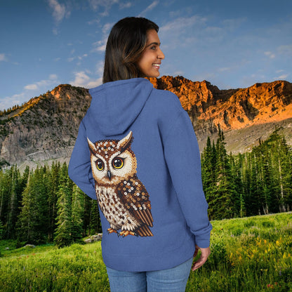Wise Owl "Beaded Print" Hoodie