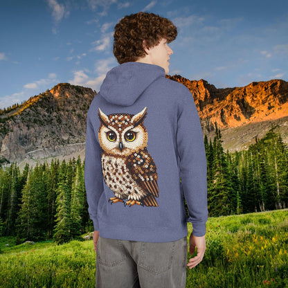 Wise Owl "Beaded Print" Hoodie